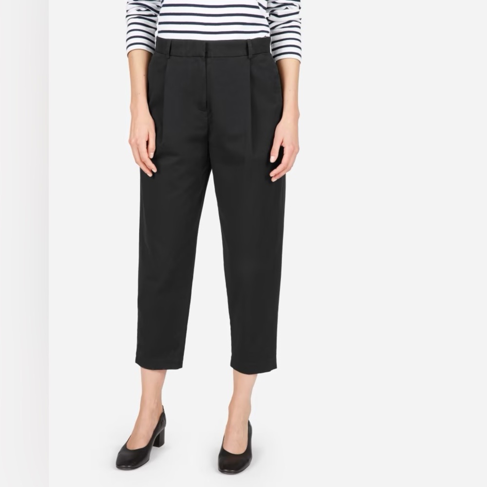 Everlane The Slouchy Chino Pant/ Black/ Size 6